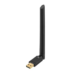Enhanced Bluetooth 6.0 Adapter with High - Range 5dBi Antenna (150M)