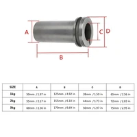 1/2/3KG Metal Crucibles Black Cup Furnace Torch Melting Casting Refining Gold Silver Copper Brass Aluminum - Image 2