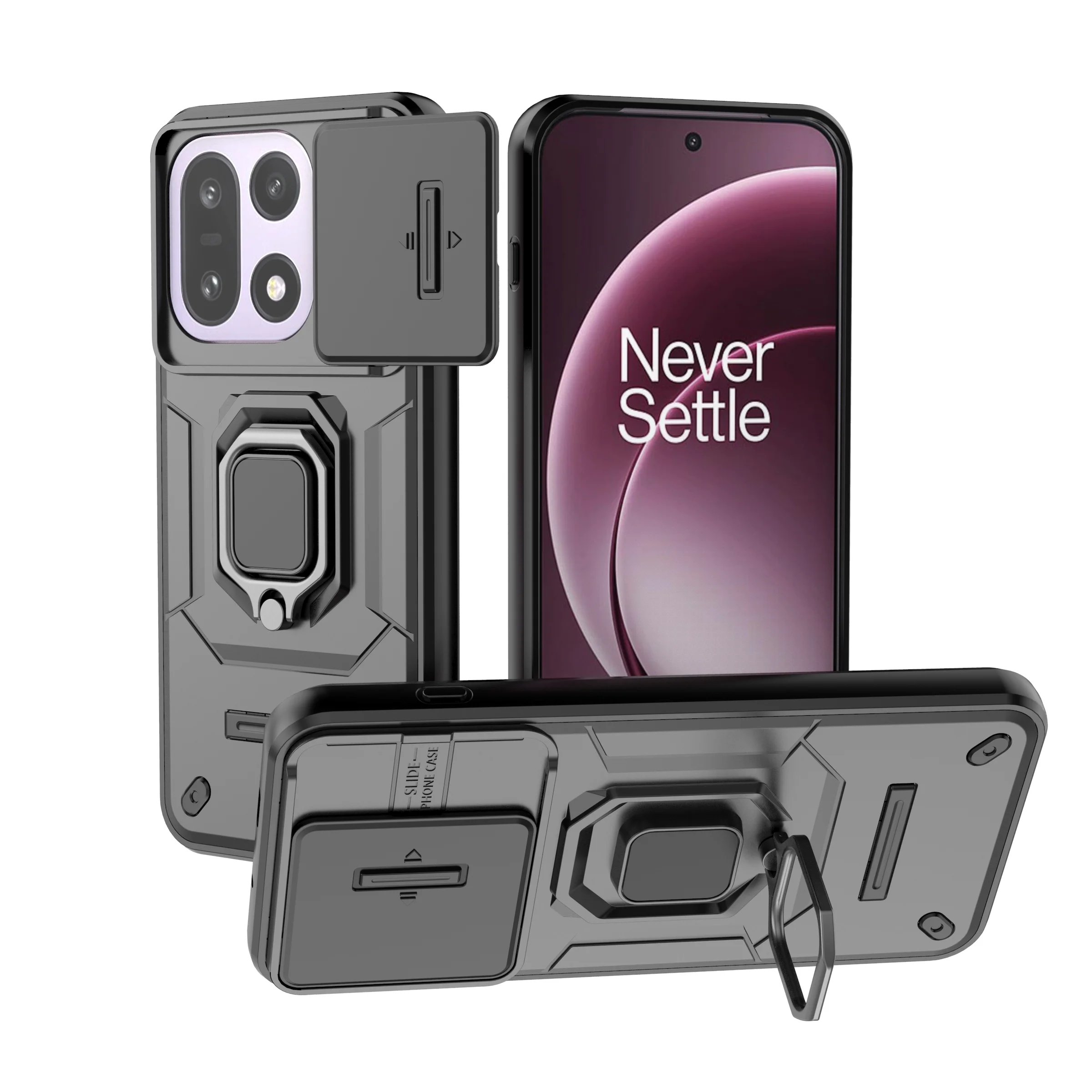 Enhanced Shockproof Bumper Armor Back Cover Case - Military Grade Protection