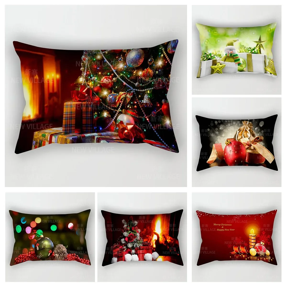 

Home autumn decoration christmas pillow cushion cover Home decorations throw pillow covers 30*50 pillowcase 30x50 40x60 50*70