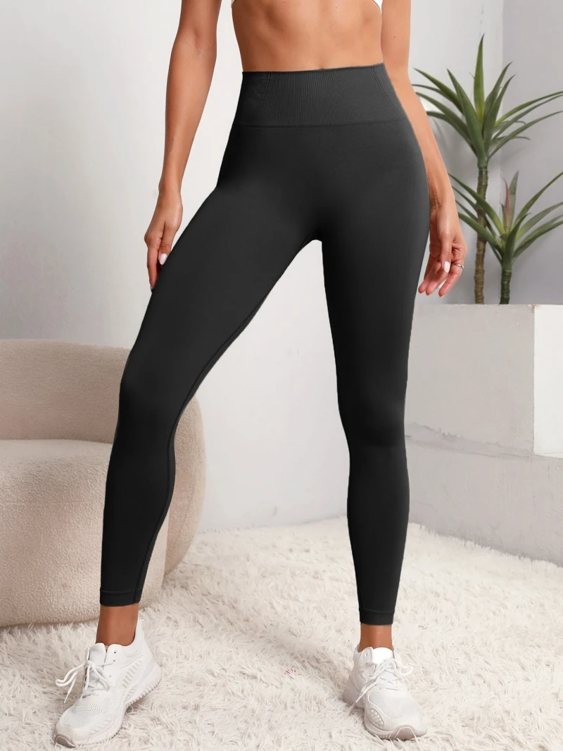 Women Seamless Hip Lifting Women Seamless Sports Leggings High Waist Fitness Leggings Push Up Yoga Leggings Gym Clothing Sports 4