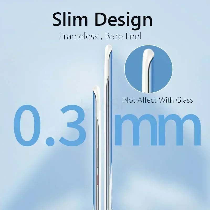 Frameless Slim Matte Hard PC Shockproof Phone Case