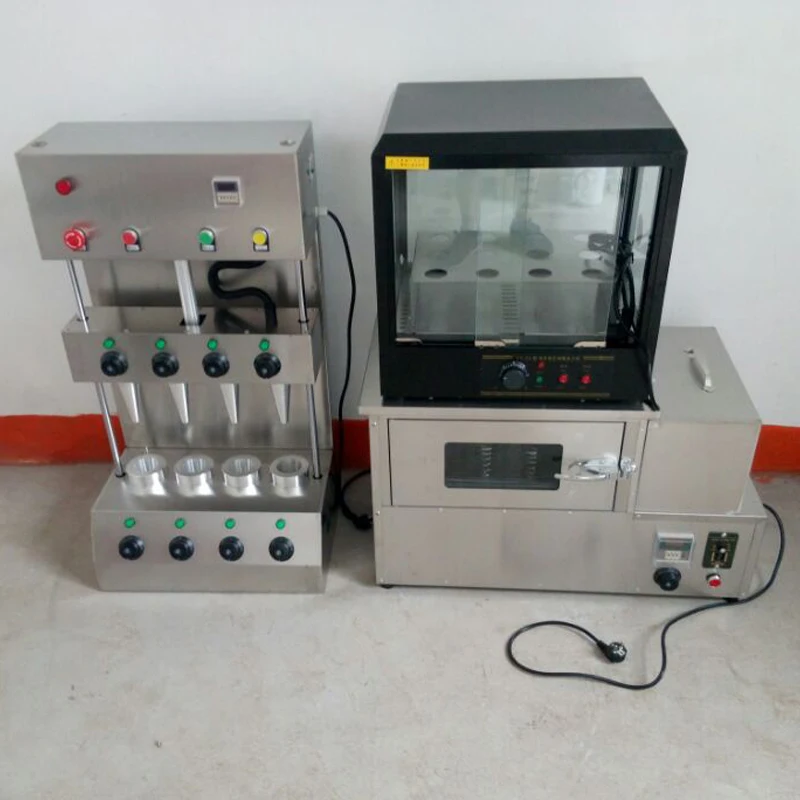 

110V 220V Popular Pizza Cone Machine Cone Pizza Oven Commercial Pizza Cone Maker Stainless Steel Healthy Snack Food Machine