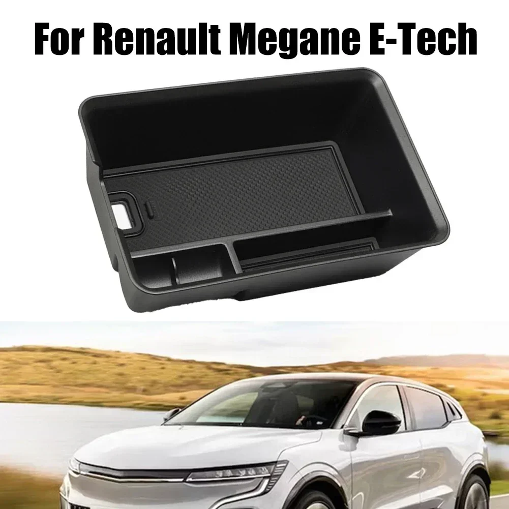 Enhanced Storage Solution with this Armrest Storage Box for Megane ETech + Maximize Your Car's Space