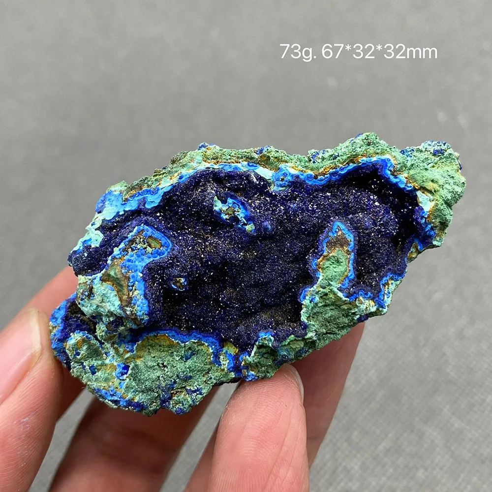 Natural beautiful Azurite and Malachite symbiotic mineral specimen crystal Stones and crystals Healing crystal