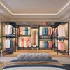 Clothes Rack Clothing Rack 900 LBS Clothing Racks for Hanging Clothes Heavy Duty Clothes Rack Freestanding Wardrobe Closet 1