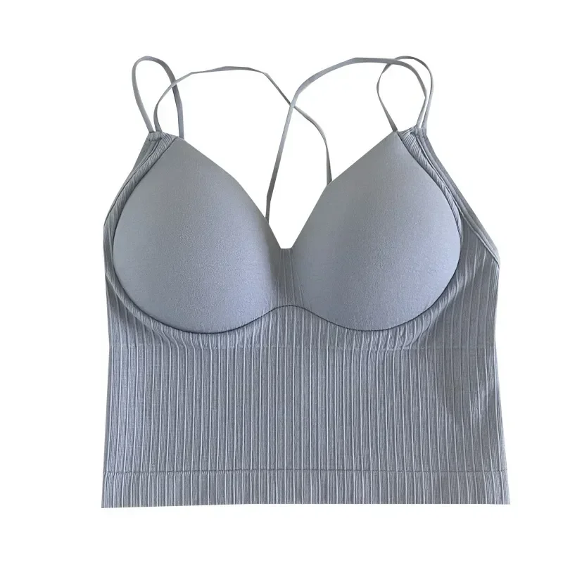 

Top Fashion Underwear Push Comfort Female s Girl Solid Tank Tube Lingerie Cotton Color Bra Sexy Sports Women's Sling Up