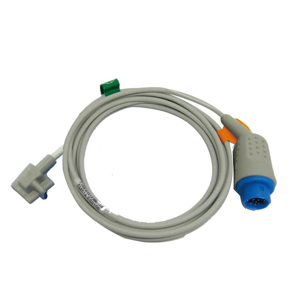 

Reusable SPO2 Sensor Long Cable 2.5M Adult Child Neonate Finger Clip For MINDRAY PM5000/6000