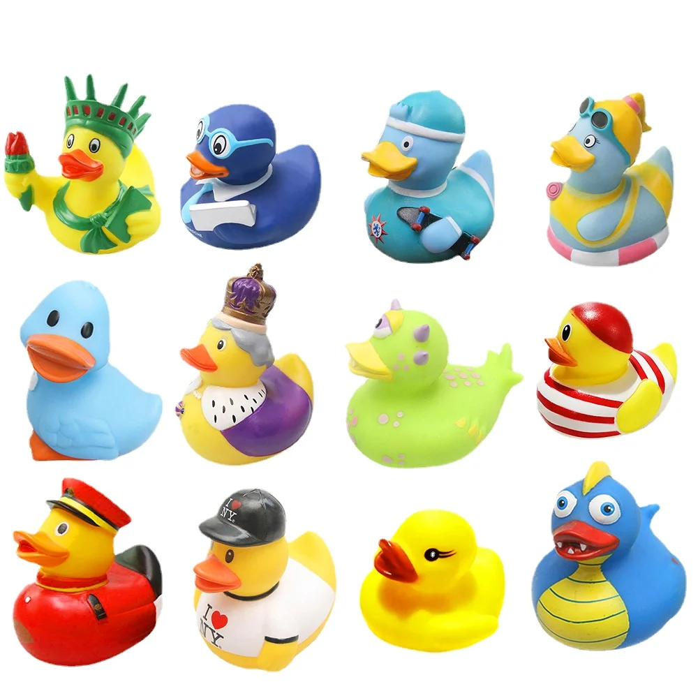 Bath Time and More 100-Pack Birthdays Bulk Floater Duck for Kids Baby Showers Accessories Party Favors Fight Together 100 Pack Rubber Duck Bath Toy Assortment 