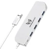 Anmck USB Hub 1M USB 2.0 Multi USB Splitter Adapter 4 Ports Speed Mini Multiple 3 Hab usb2.0 HUB Port USB-Hub Expander For PC 6