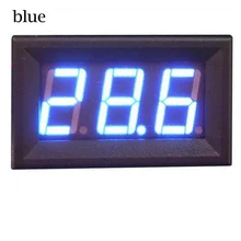 

Digital Voltmeter DC4.5V-30.0V 0.56 Inch DC Voltmeter LED 4.6 X 2.7 X 2.2cmElectromobile Motorcycle Car Test Meters Detectors