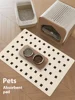 VIKAMA Pet Feeding Floor Mat, Dog Food Bowl, Tablecloth, Dirt-Resistant Carpet, Pet Supplies, Splash-Proof And Anti-Slip Mat