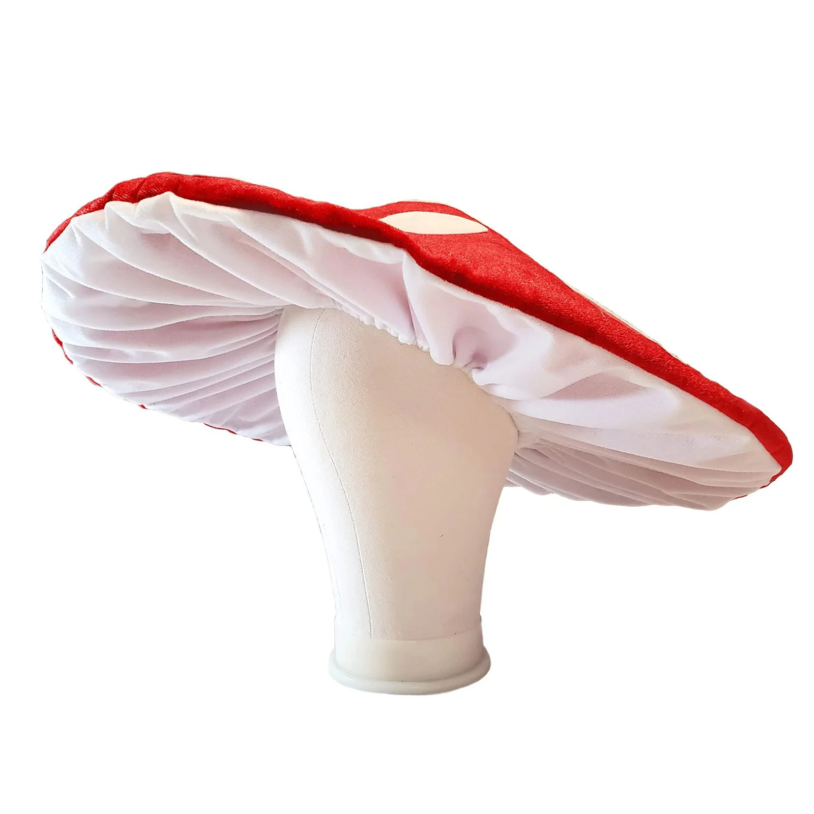 Mushroom Bud Hat Wool Beret Felt Hat Cap Head Cover for Masquerade for Halloween Adorkable Cartoon Headgear