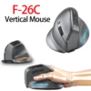 ZELOTES F-26C F35 F36 F17 Ergonomic Vertical Mouse 2.4G Wireless Gaming Mice USB Optical Mouse 3200DPI Gamer Mause For Laptop PC 1
