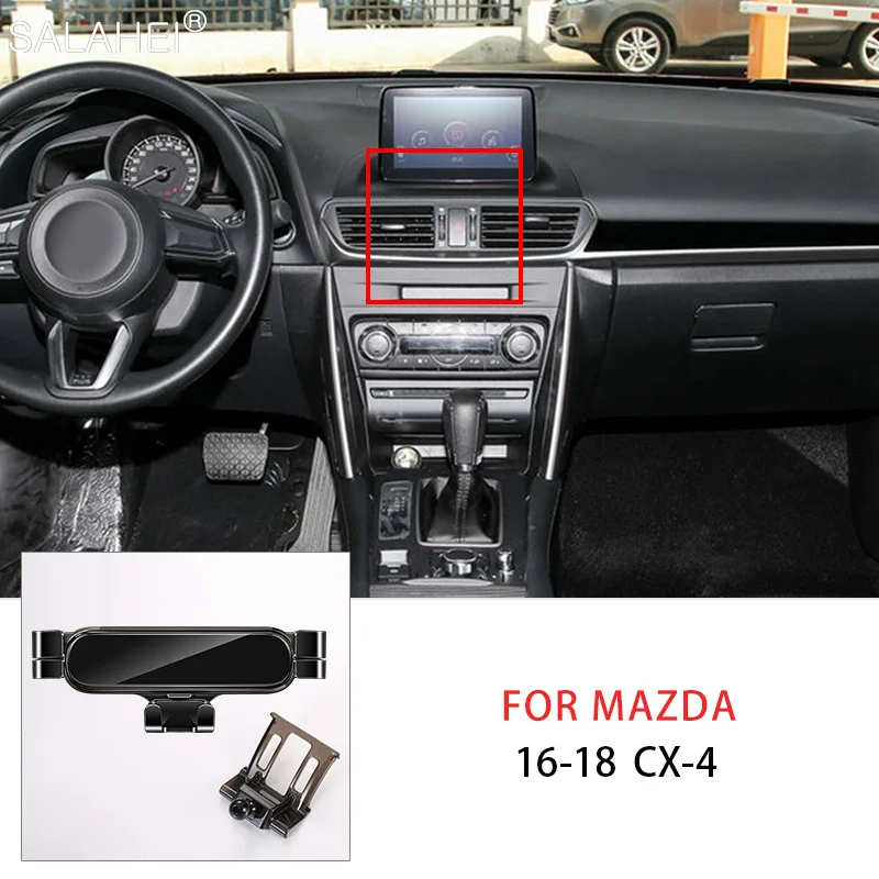 

Gravity Car Phone Holder For Mazda 6 Atenza 2017 2018 2019 Auto Dedicated Mobile Bracket Air Vent Mount Support GPS Accessories