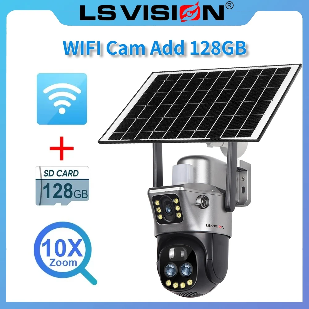 LS VISION 12MP 10X التكبير في الهواء الطلق كاميرا...