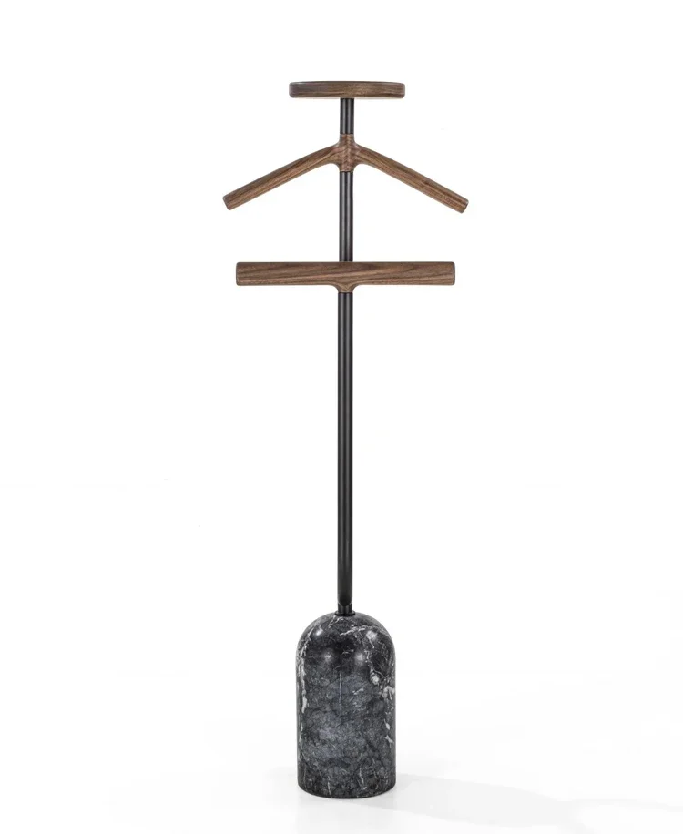 

Aesthetic Bedroom Metal Clothes Rack Pole Stand Vintage Scarf Entryway Clothes Hanger Balcony Moveis Home Furniture