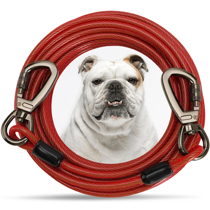 Dog Lead Cable Run For Large Dogs Long Dog Cable Long Tie Out