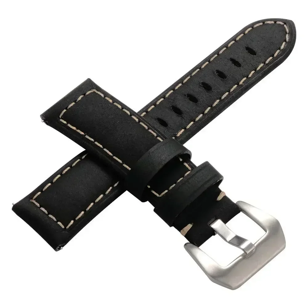 Quick Release Retro Leather Watch Straps - Genuine Quality Band