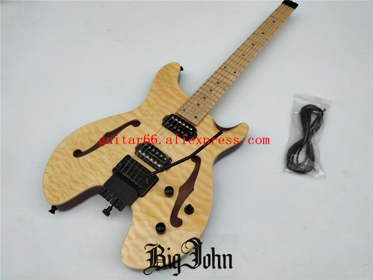 新品エレキギター カスタマイズされたエレキギター29フレット,メイプルネック