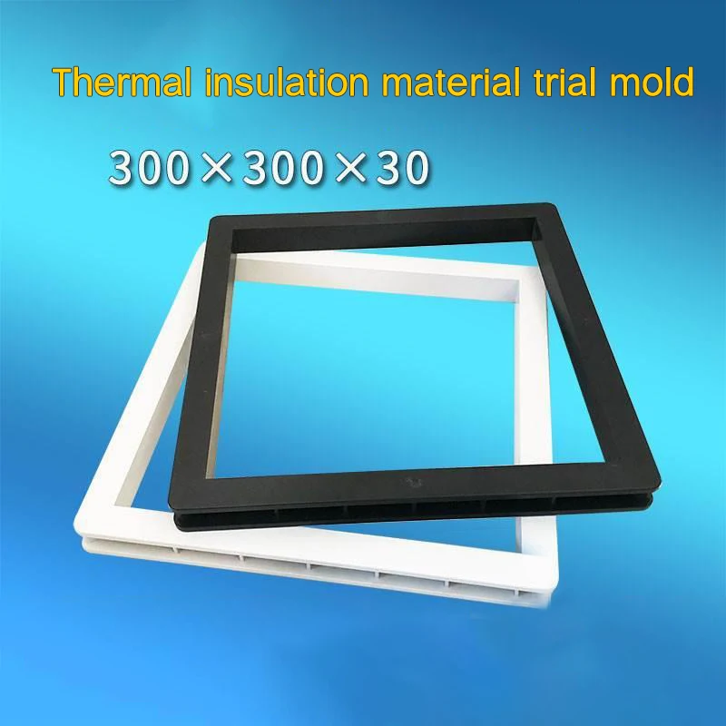 Plastic Insulation Mortar Trial Mold 30 * 30 * 3Cm Detachable Bottomless Test Block Mold Mortar Insulation Material Trial