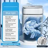 VCJ Washing Machine Mini Semi-automatic Household Single Person Wave Wheel Children's Underwear Cleaning Machine 2