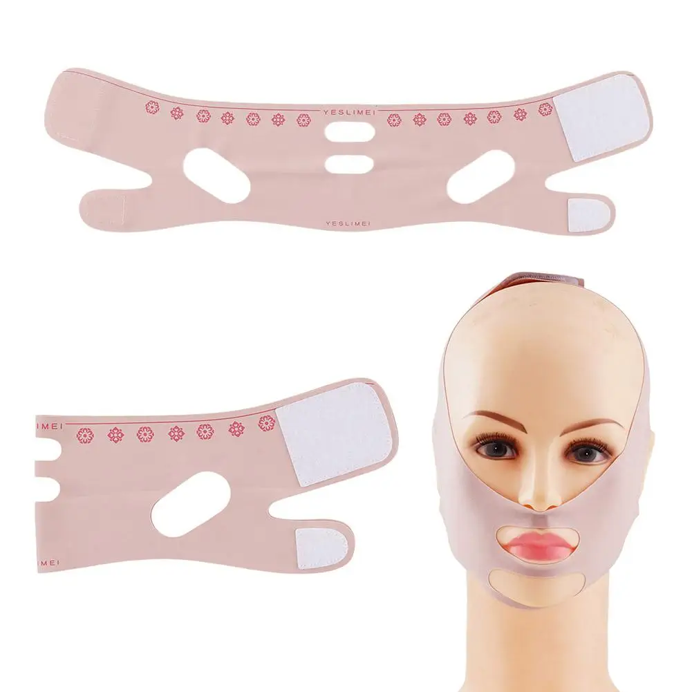 Donne New Face Sleep Band Face Fasciatura Dimagrante V Line Cheek Relax Massage Shaper Neck Chin Belt Mask Lift Strap Up L2I0