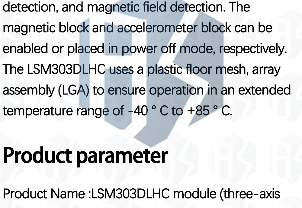1 ~ 10pcs egbo GY-511 lsm303dlhc modul e-kompass 3 achsen beschleunigung messer + 3 achsen magnetometer modul sensor für arduino – Detail 5