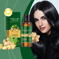 Ginger hair care essential oil. With mild ingredients, herbal ginger nourishes hair and makes it soft, smooth and beautiful.