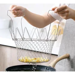 Personalized Multifunctional Kitchen Filter Basket (Silver)