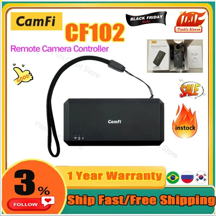 CamFiCF102WirelessRemoteControllerWififorDSLRCameraCapture