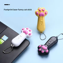 

Footprint Laser Funny Cat Pen Usb Laser Funny Cat Stick Multi-pattern Cat Paw Infrared Cat Toy Kitten Toys Cat Laser Laser Toys