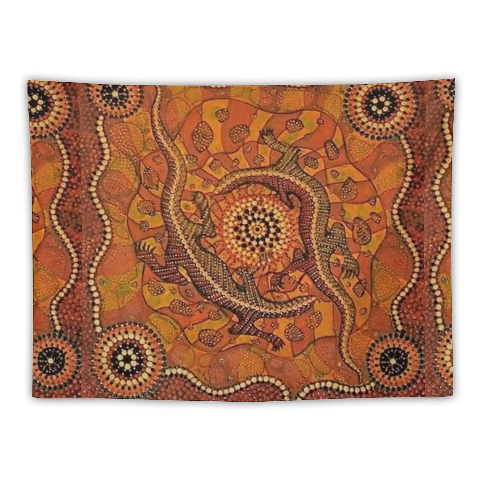 

Goanna Dreaming Tapestry Wall Decorations Wall Hanging Decor Tapestry
