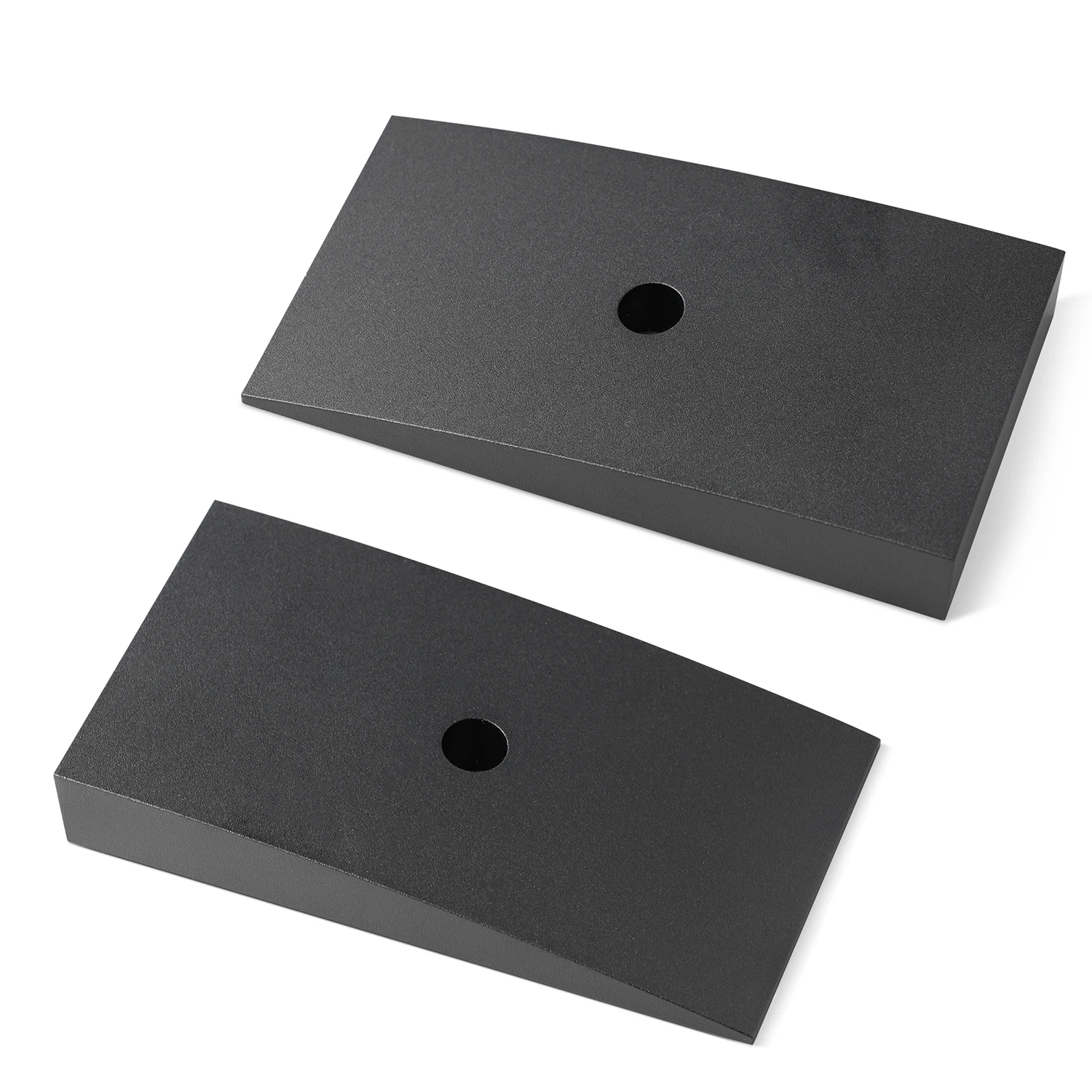 Rear Suspension Leaf Spring Shim Kit Rear 6 Degree, 2.5 Inches Wide Black silver Replace 18206.01 MS-WSC60