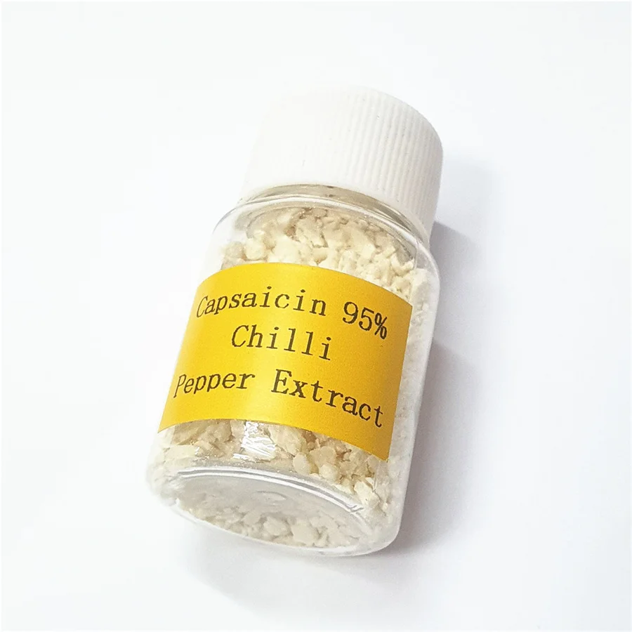 Capsaicin 95% экстракт перца чили в порошке чистый и высококачественный порошок
