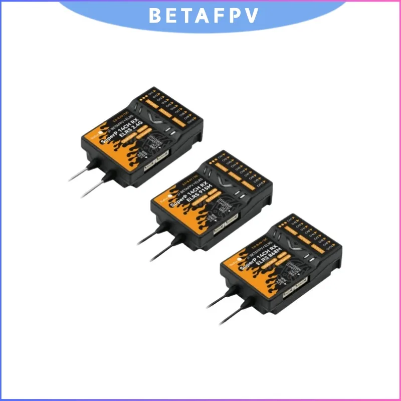 Récepteur ExpressLRS SuperP 14CH PWM 2.4GHz/915/868MHz pour Drone FPV Longue Portée