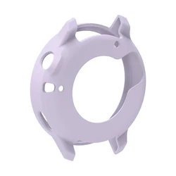 Silicone Protective Case for Smartwatch - Soft Shell Bumper Guard Cover (Purple)