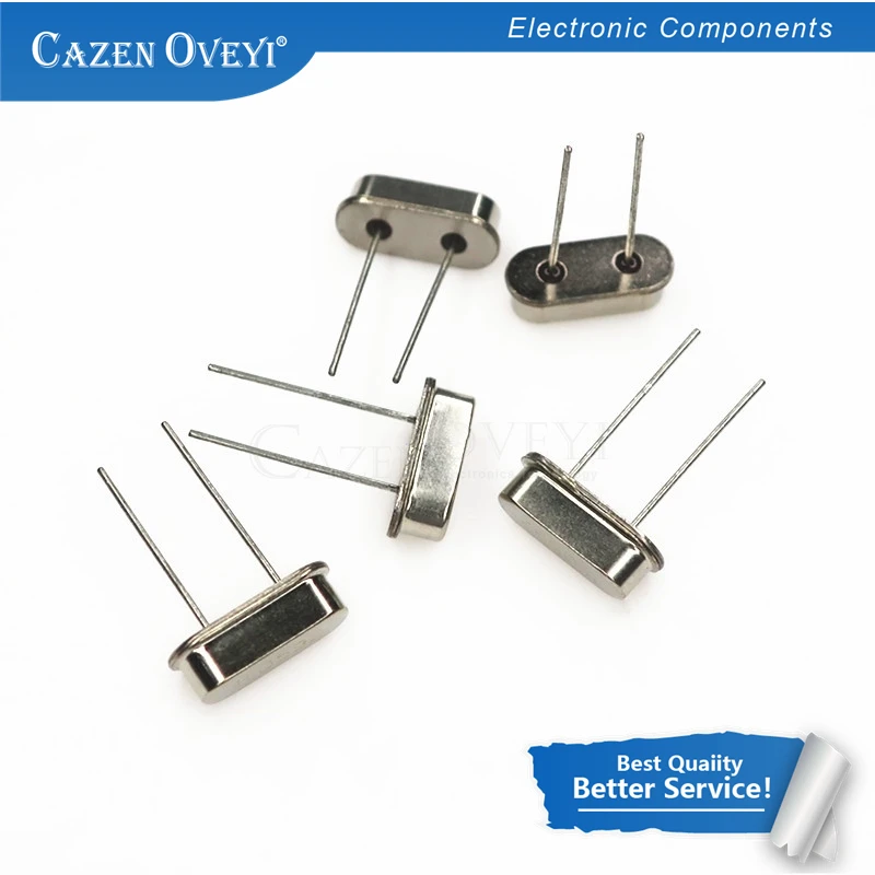 

5pcs/lot 32.768KMHZ 4MHZ 8MHZ 11.0592MHz 12MHZ Crystal Oscillator HC-49S DIP-2 Assortment Kit