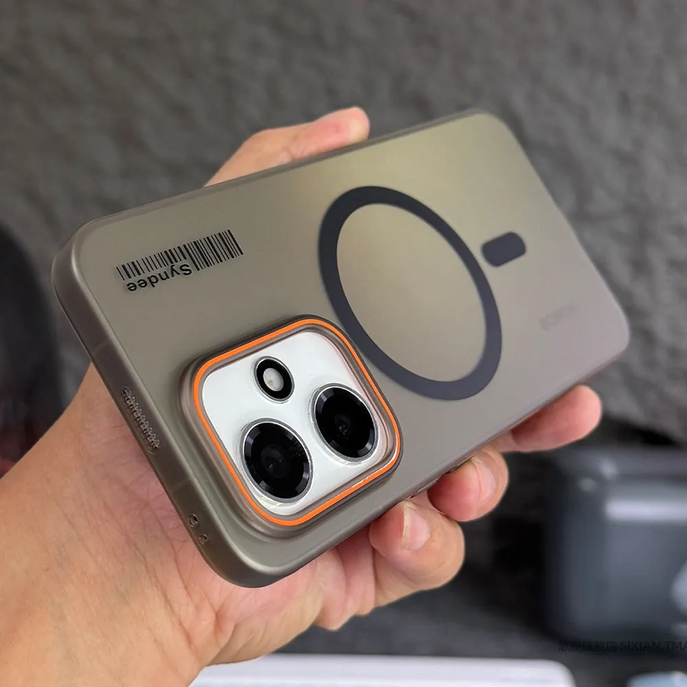 MagSafe Wireless Charging Case - Luxury PC Shockproof Cover