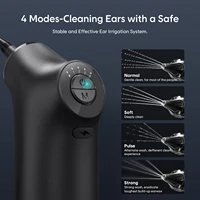 Electric Ear Cleaner Kit 4 Pressure Modes Ear Wax Removal Health Care Water Irrigation Ear Washer For Adults Child Ear Cleaner 2