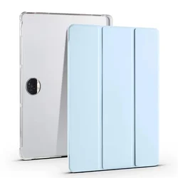Premium PU Leren Trifold Tablet Case met Penhouder - Zachte Rug, Standfunctie, Schokbestendige Bescherming