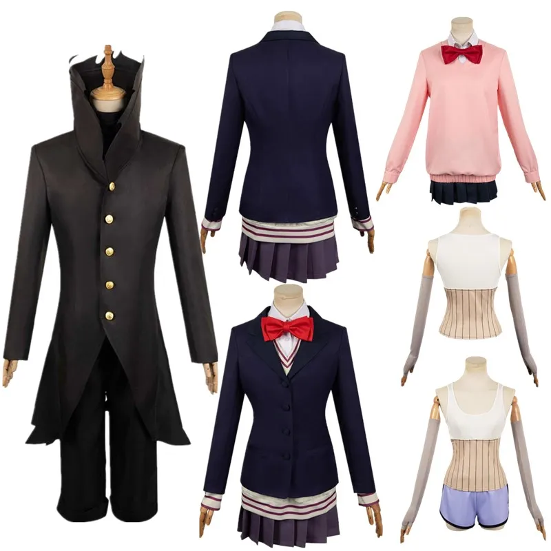 Gosbeliy Momo Ayase Costume Cosplay Dandadan Anime Outfits Suit per Halloween Carnevale