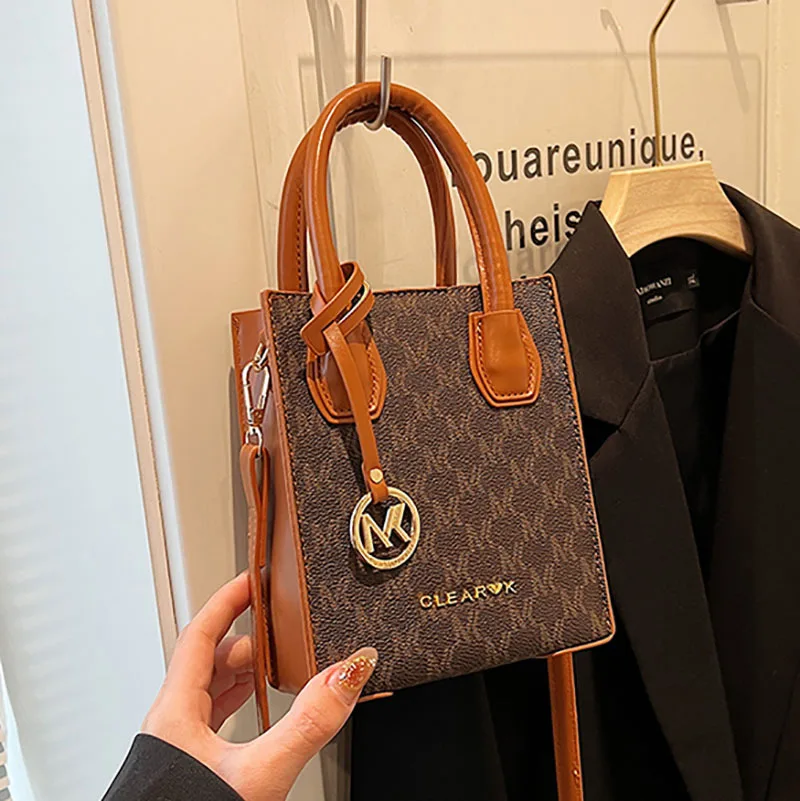 Mobile Phone Bag Female Crossbody 2024 New Pouch All-Match Rhombus Advanced Texture Niche Shoulder Handbag