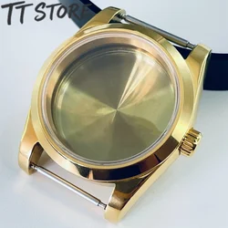 Gold Rose Watch Case with Top Waterproof Sapphire Crystal - 36mm ETA2824 PT5000 (Gold A4)