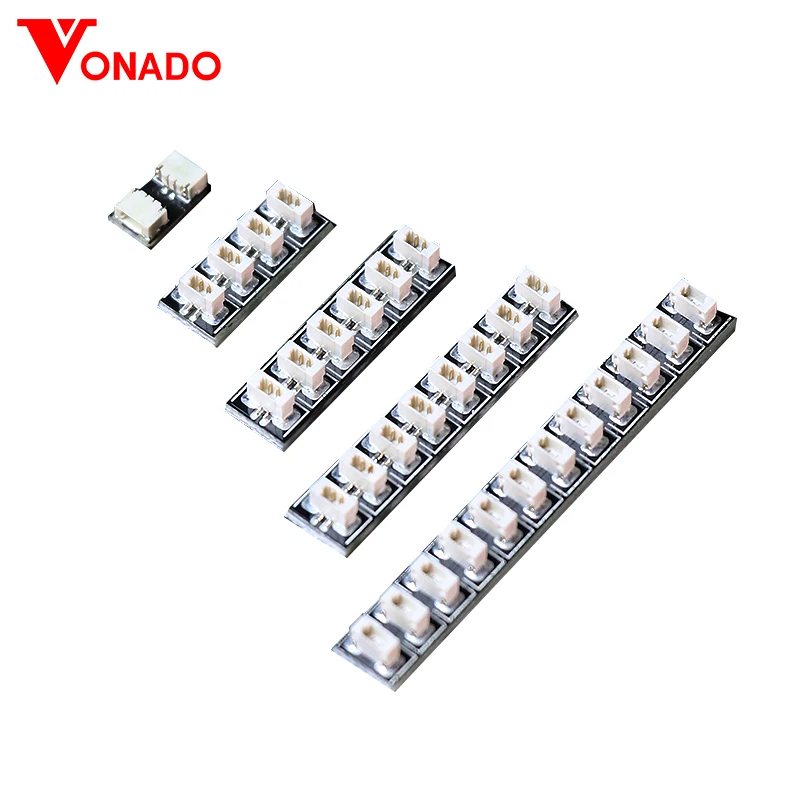 Аксессуары Vonado для самостоятельной сборки со светодиодный Ной подсветкой для 0,8 мм 2-12 контактов Плата расширения интерфейса совместима с моделями блоков