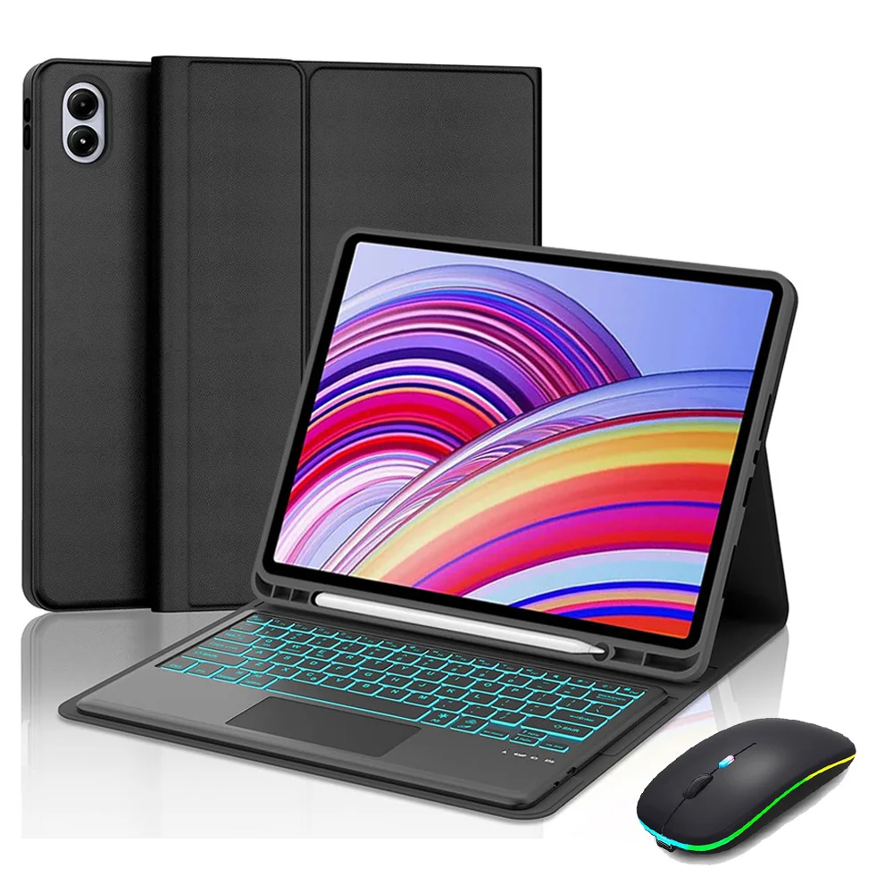 Premium Keyboard Cover with Pencil Holder
