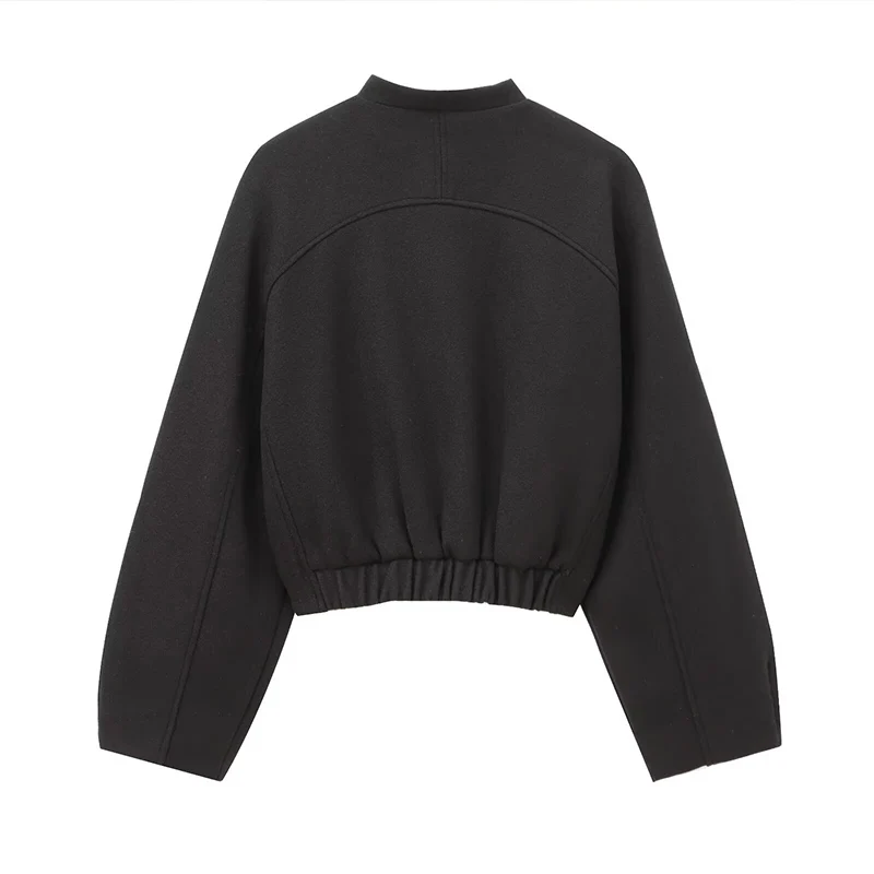 2025 Chic Casual Bomber Jackets For Women Long Sleeve Oversized Autumn Jacket Coats Fashion Streetwear New Outerwear ﻿