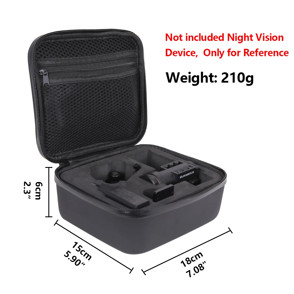 NVG10 Waterproof Protective Box For Helmet Night Vision EVA PU Travel Carrying Case Ultra-light Portable Storage Bag Handbag