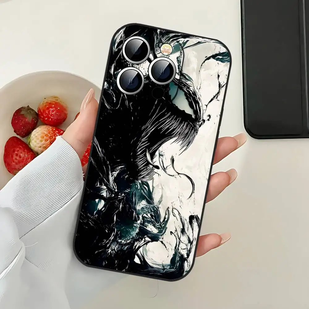 Cool-movie-V-venomS Coole Handyhülle in Schwarz, passend für iPhone 17, 16, 15, 11, 13, 14 Pro Max, Plus, X, Xr, Xs Max, 13 Mini – Detail 15