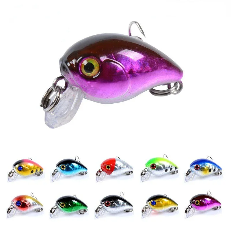 1 30mm 3.1g Mini Curvebait Baits Floating Artificial Hard Bait Japanese Minnow Fishing Bait Trout Bass Baits Carp Fishing | fishing lure,carp fishing bait